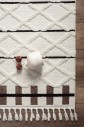 Килим Bilbao y611a brown-white